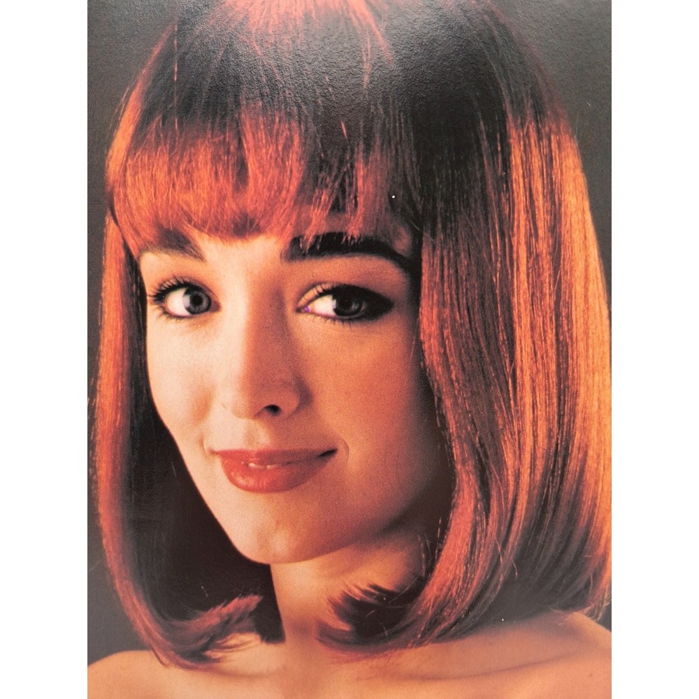 Michelle's Wig Collection Y2K Peggy Sue Natural Red Wig Unisex Halloween NEW